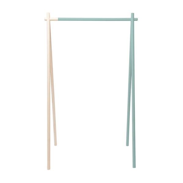 Stalak za odjeću sa svijetlo zelenim detaljem Really Nice Things Minimal-image-1