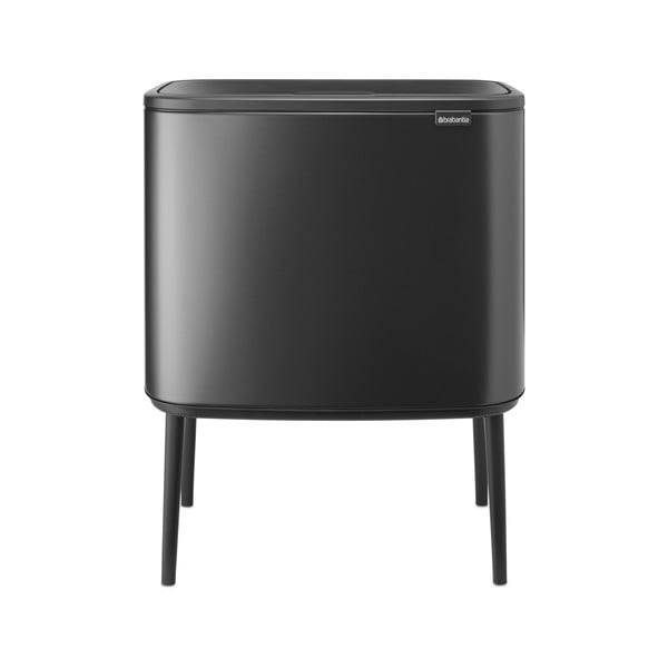 Tamno siva željezna kanta za smeće na dodir 36 l Bo Touch Bin – Brabantia-image-3