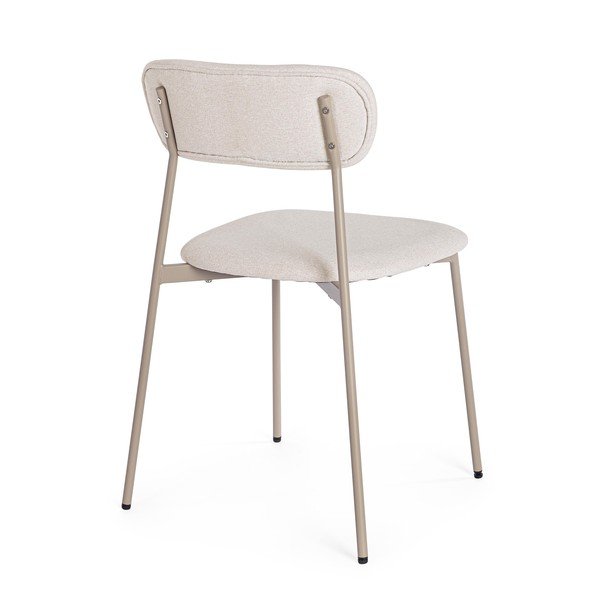 Smeđe-siva podstavljena blagovaonska stolica Inka – Yes Everyday-image-4