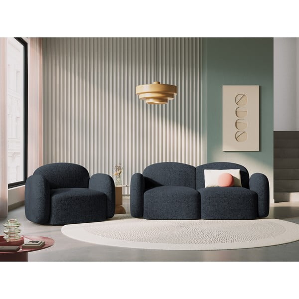 Plava sofa 194 cm Blair – Micadoni Home-image-1