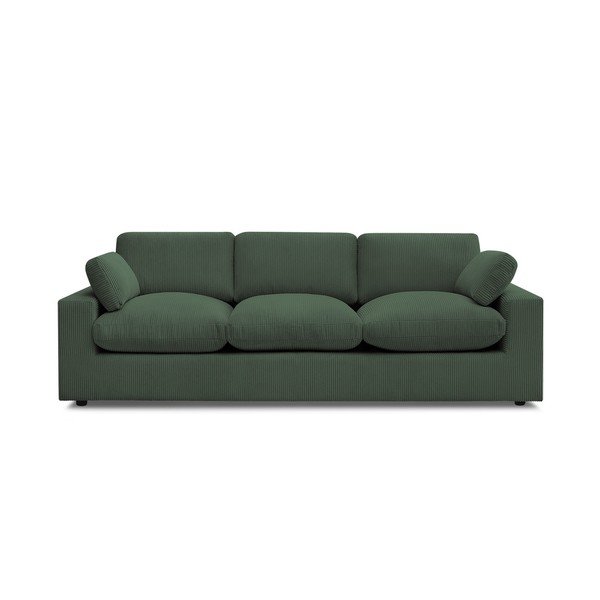 Zelena sofa od samta 250 cm Belair – Bobochic Paris