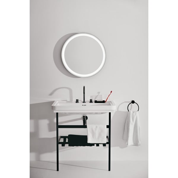 Crno metalno postolje ispod umivaonika 56x82 cm Conca – Ideal Standard-image-3