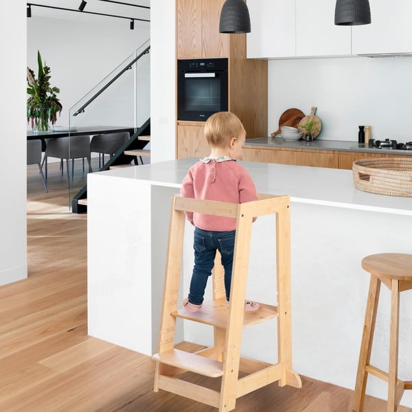 Od bambusa toranj za učenje u prirodnoj boji – Roba-image-2