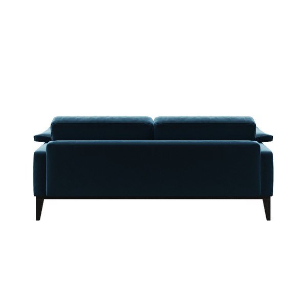 Plavi baršunasti kauč MESONICA Musso, 173 cm-image-3