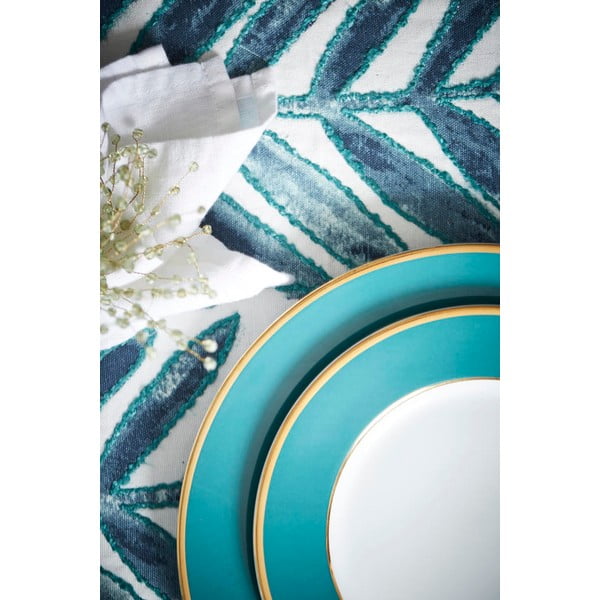 Desertni porculanski tanjur u boji petroleja ø 20,5 cm Ginger - Côté Table-image-3