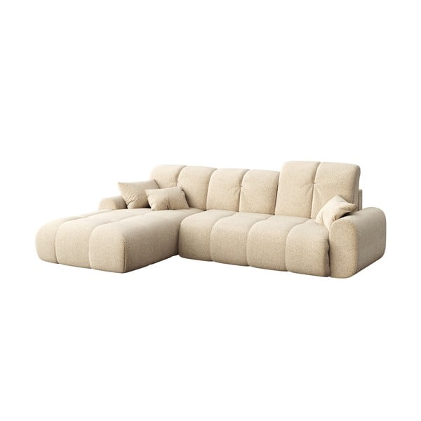 Bež kutna garnitura na razvlačenje Devichy Tous, lijevi kut-image-2