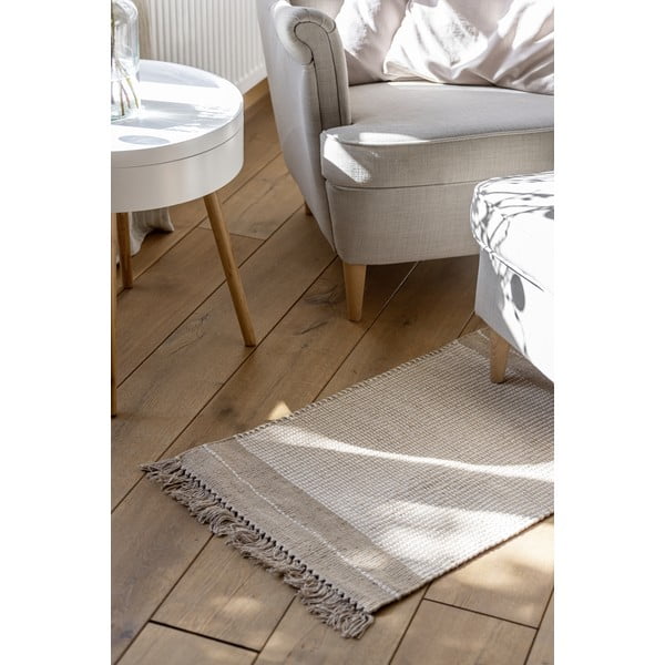 Kupaonski otirač od jute bež boje Wenko Pica, 50 x 80 cm-image-1