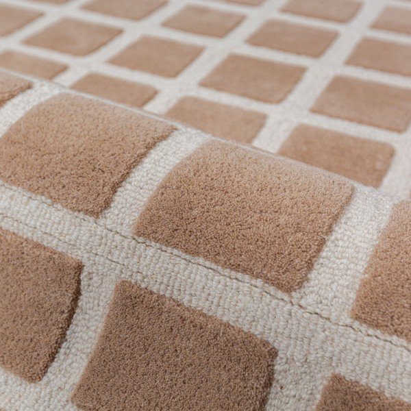 Ružičasti ručno rađen vunen tepih 140x200 cm Renga Wool – Flair Rugs-image-4