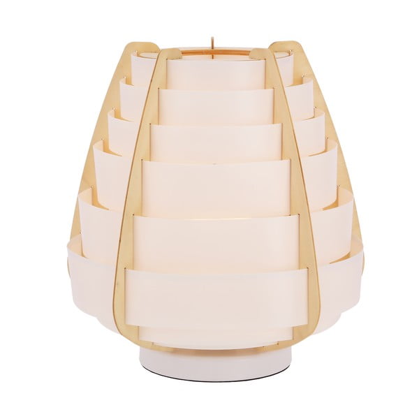 Bijela stolna lampa (visina 27 cm) Nagoja – Candellux Lighting-image-4