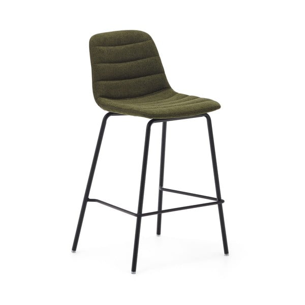 Tamno zelene barske stolice u setu 2 kom 92,5 cm Zunilda – Kave Home