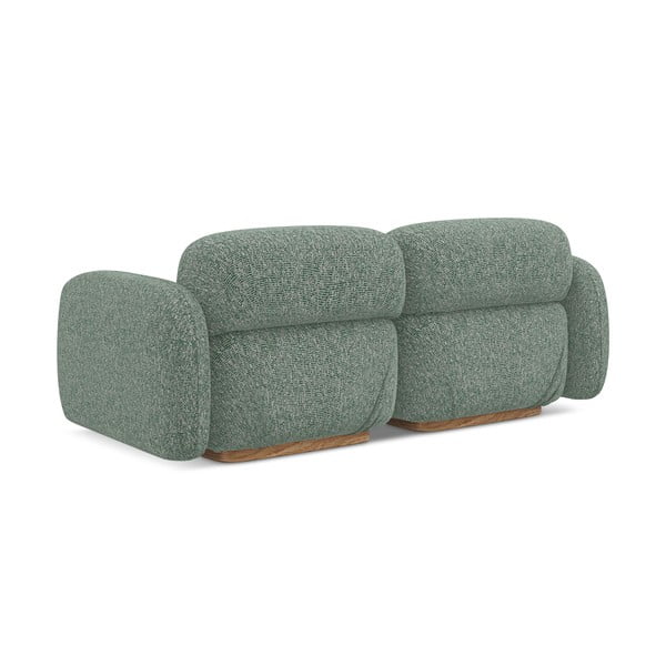 Svijetlo zelena sofa 190 cm Ailani – Makamii-image-3