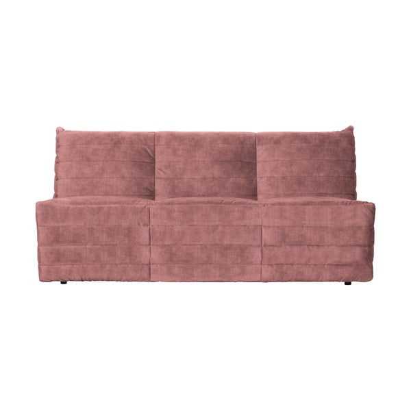 Svijetlo ružičasta baršunasti sofa 160 cm Bag – WOOOD