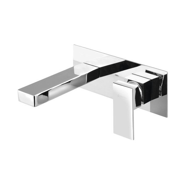 Ugrađena slavina za umivaonik u sjajno srebrnoj boji (s 1 izlazom) Latus – Sapho-image-2