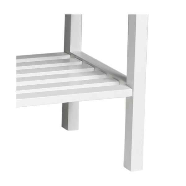 Bijeli ormarić za cipele od masivne breze Confetti – Rowico-image-1