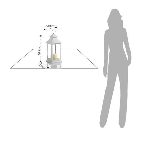 Velika bijela dekorativna LED svjetiljka pogodna za vanjsku uporabu Tomasucci Lante-image-2