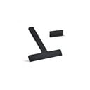 Crni brisač za stakla s držačem 22 cm Ume – Zone