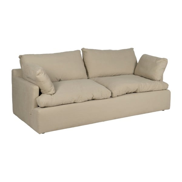 Bež lanena sofa 212 cm – Ixia-image-2