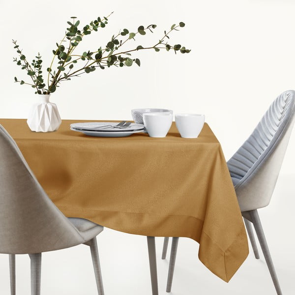 Stolnjak boje senfa AmeliaHome Empire Gold, 140 x 240 cm-image-1