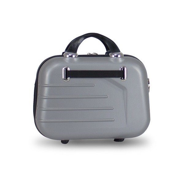 Sivi ženski ručni kofer My Valice PREMIUM Make Up &amp; Hand Suitcase-image-1