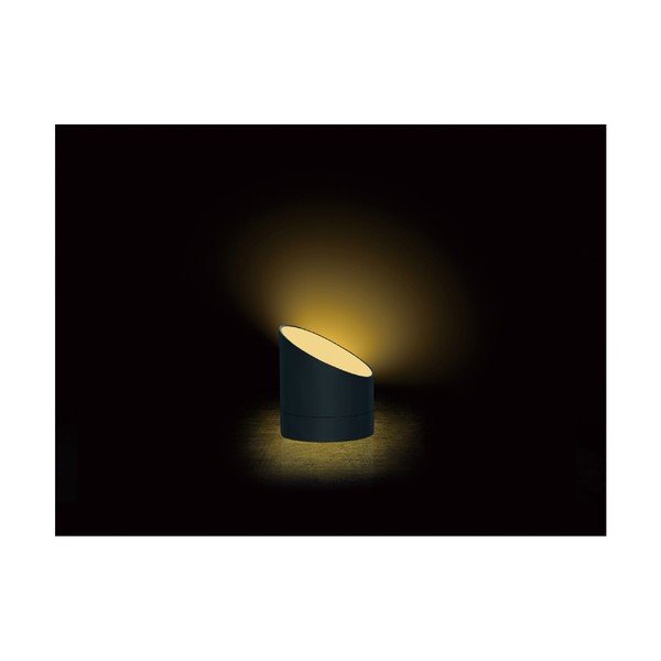 Crna budilica s LED zaslonom Gingko Edge-image-2