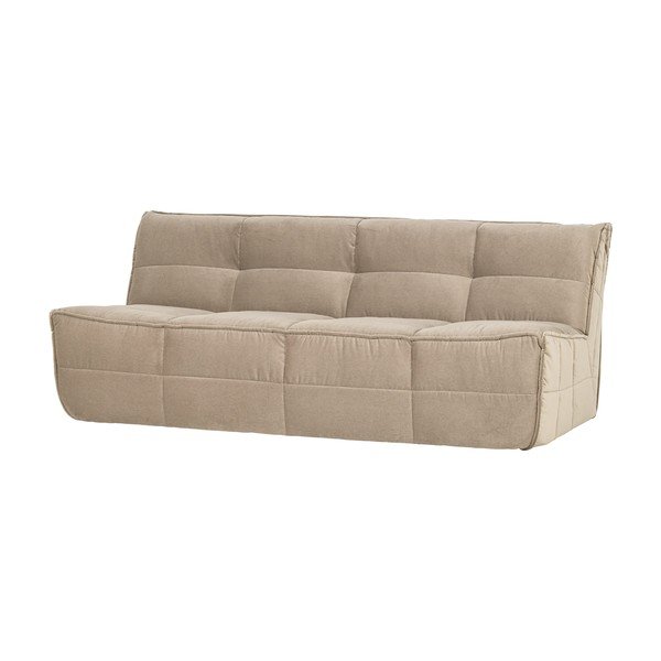 Bež baršunasti sofa 204 cm Cluster – vtwonen-image-2