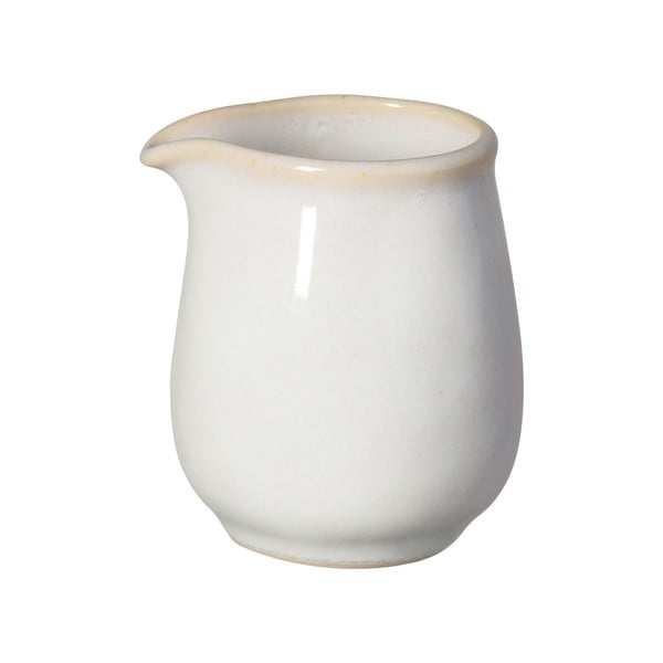 Bijela šalica za mlijeko od kamenine Costa Nova Roda, 100 ml