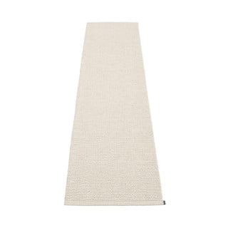 Krem unutarnja i vanjska staza 70x300 cm Mono Linen Vanilla – Pappelina