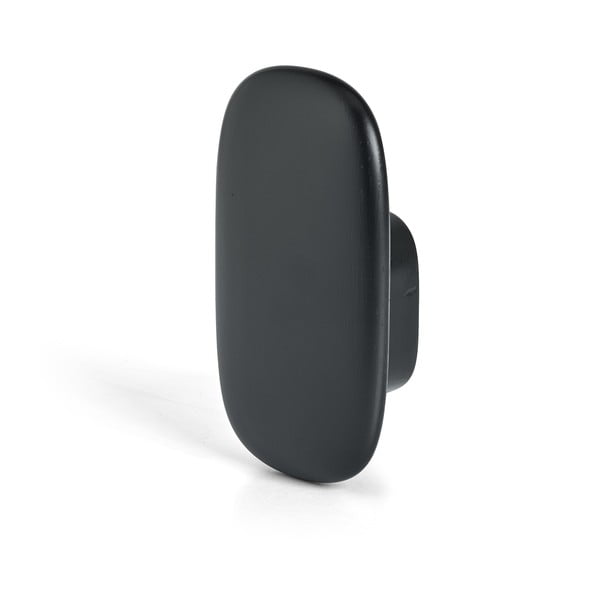 Crna zidna kuka od hrastovine Gemma Oak Black – MiaCara