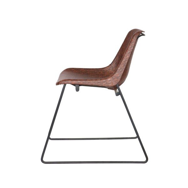 Smeđa stolica BePureHome Stainly-image-1