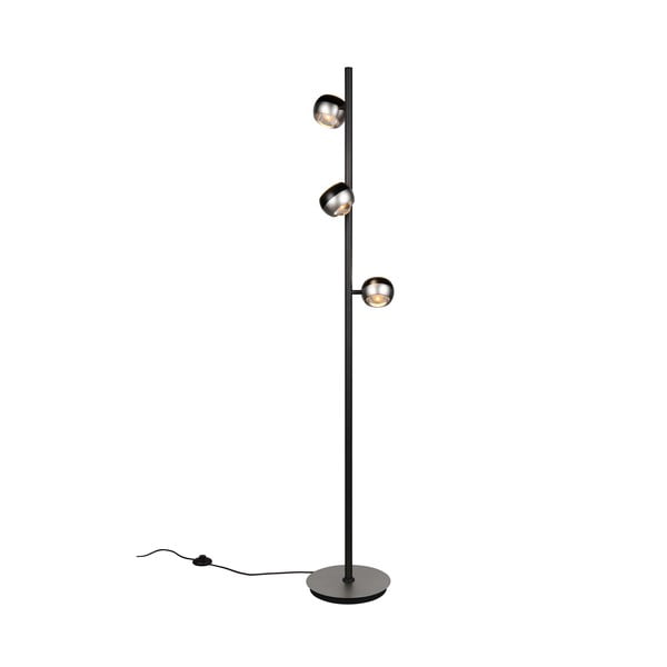 Crna/u srebrnoj boji LED stojeća svjetiljka (visina 150 cm) Orbit – Trio Select-image-4