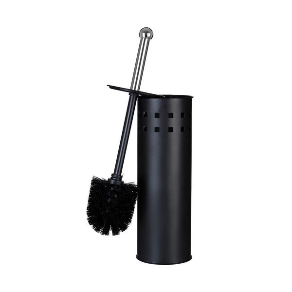 Mat crna metalna WC četka Indy – Premier Housewares-image-3