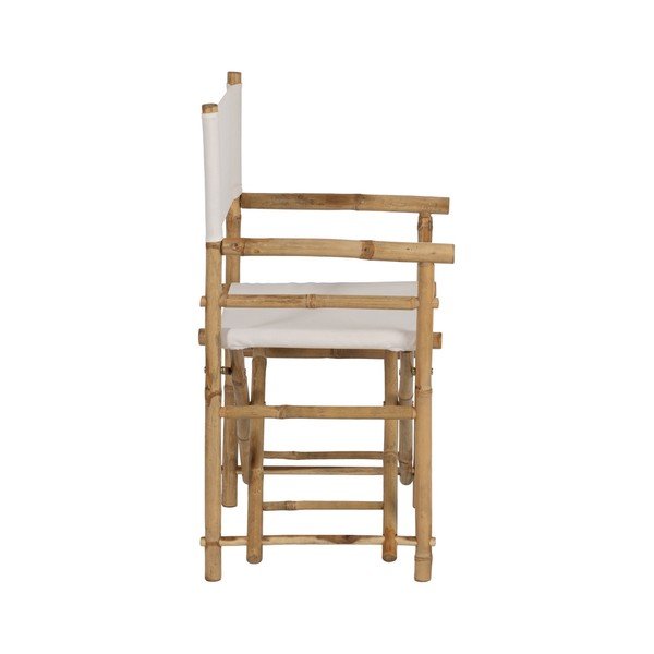 Od bambusa sklopiva blagovaonska stolica u prirodnoj boji Director – Ixia-image-3