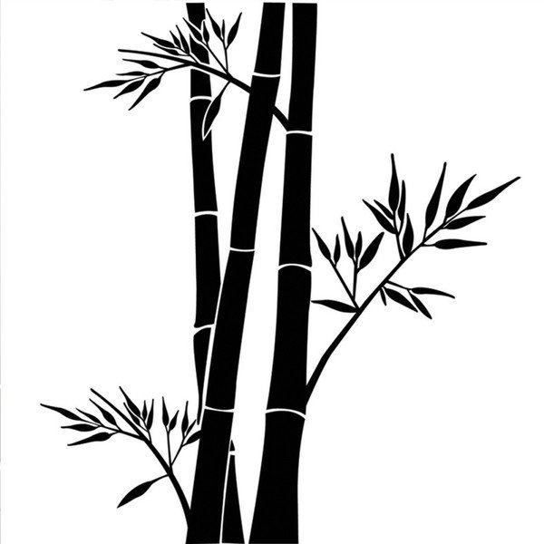 Naljepnica Ambiance Bamboo Flowers-image-1