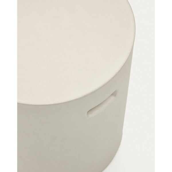 Okrugli vrtni tabure betonski ø 37 cm Aiguablava – Kave Home-image-4