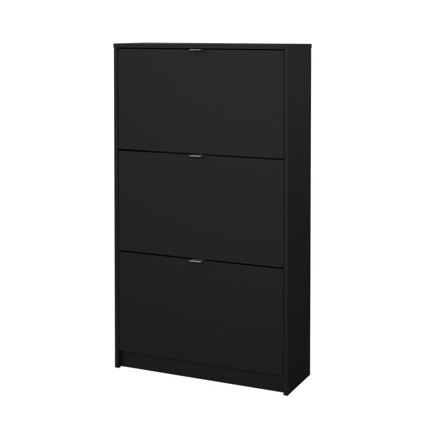 Crni preklopni ormarić za cipele Shoes – Tvilum-image-2