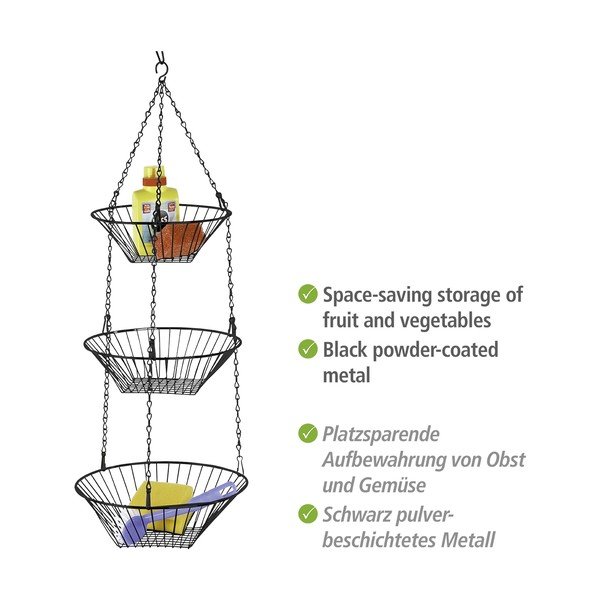 Metalna viseća košara za voće Trio – Wenko-image-4