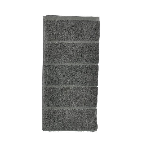 Tamno zeleni pamučan ručnik od frotira 70x140 cm Sauna – Zone