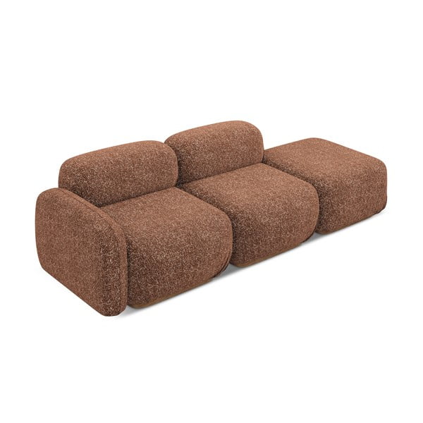 Narančasta/smeđa ležaljka (s lijevim kutom) Ailani – Makamii-image-4