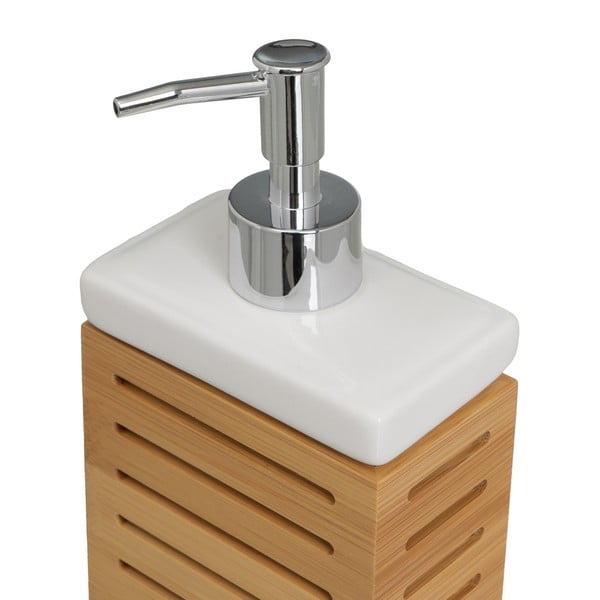 Set pribora za kupaonicu od bambusa u prirodnoj boji – Casa Selección-image-3