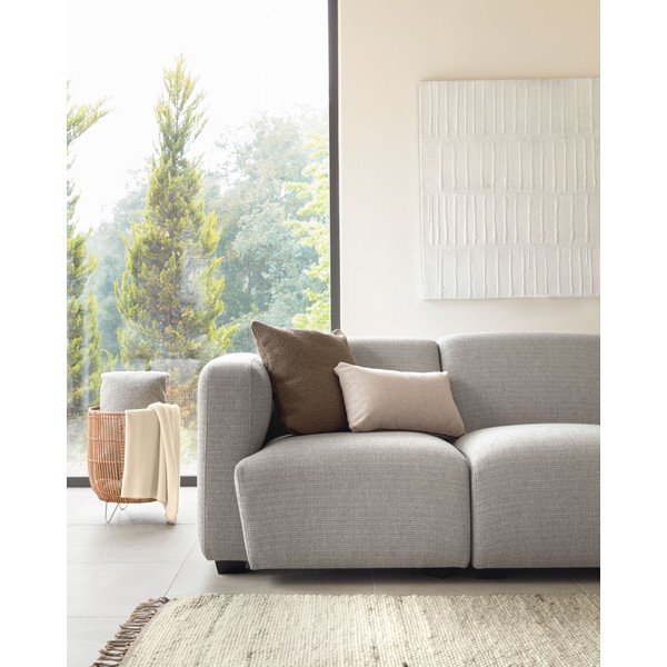 Ukrasna jastučnica od šenila 30x50 cm Galene – Kave Home-image-1