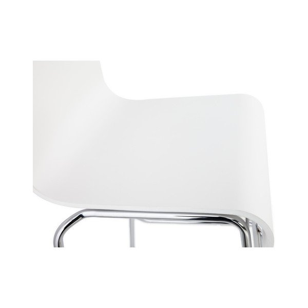 Bijela barska stolica Kokoon Cobe, visina sjedenja 65 cm-image-2