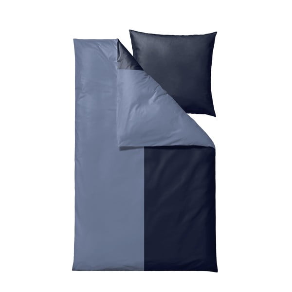 Plava posteljina od organskog pamuka 135x200 cm Touch - Södahl