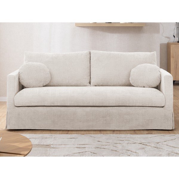 Krem sofa 195 cm Paphos – Ropez-image-3