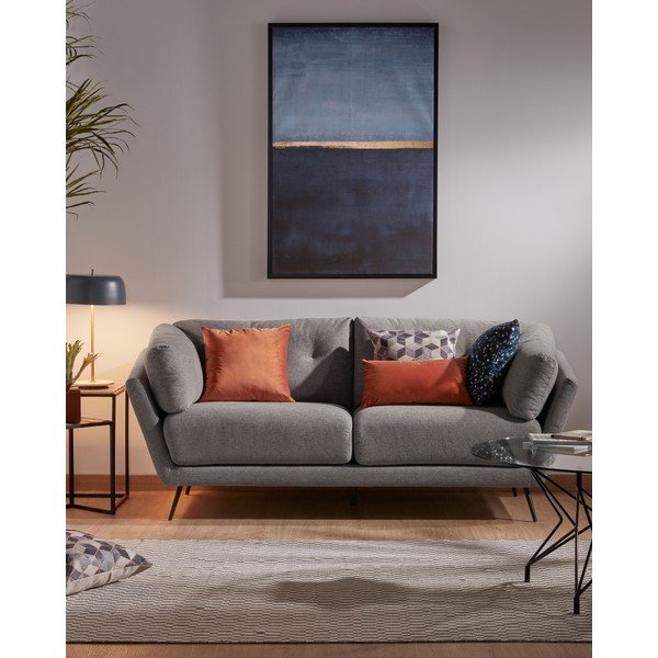 Plava slika u okviru Kave Home Abstract, 60 x 90 cm-image-4