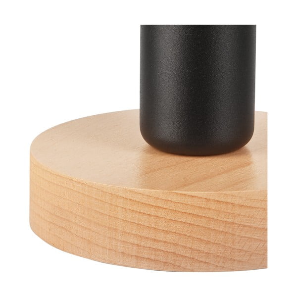 Stolna lampa u crnoj-prirodnoj boji - LAMKUR-image-3