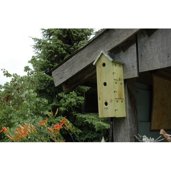 Drvena kućica za ptice Triple – Esschert Design-image-3