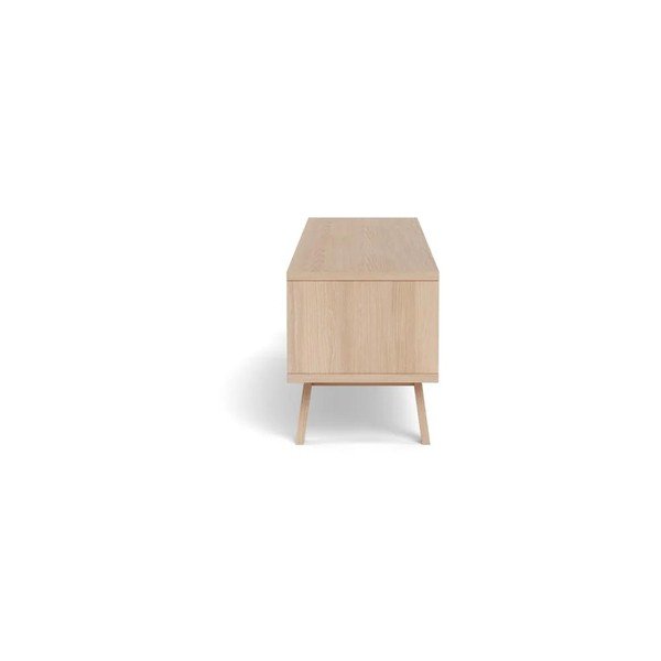 Furnirana TV komoda u svijetloj prirodnoj boji 180x50x40 cm Lamberth – Actona-image-4