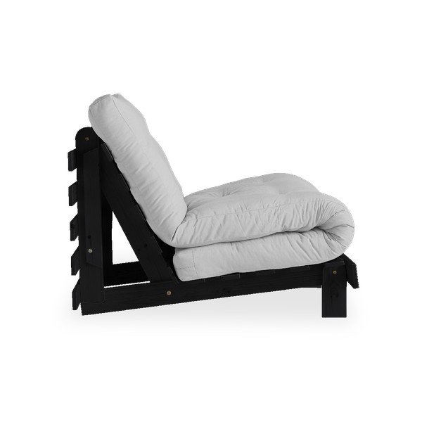 Fotelja / ležaj Karup Design Roots Black/Light Grey-image-3