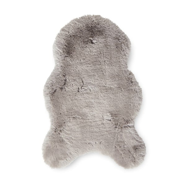 Svijetlo sivo sintetičko krzno 60x90 cm Super Teddy – Think Rugs