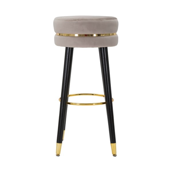 Svijetlo siva podstavljena barska stolica (visine sjedala 74 cm) Paris – Mauro Ferretti-image-1